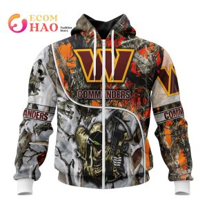 NFL Washington Commanders Special Fall And Winter Bow Hunting 3D Hoodie
