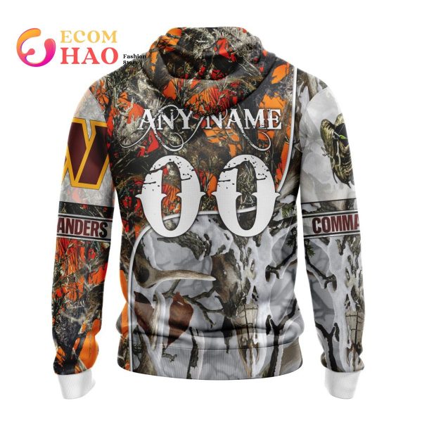 NFL Washington Commanders Special Fall And Winter Bow Hunting 3D Hoodie