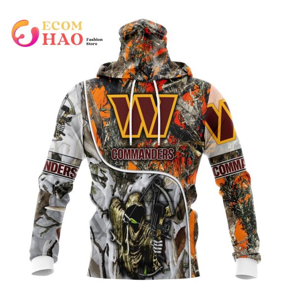 NFL Washington Commanders Special Fall And Winter Bow Hunting 3D Hoodie