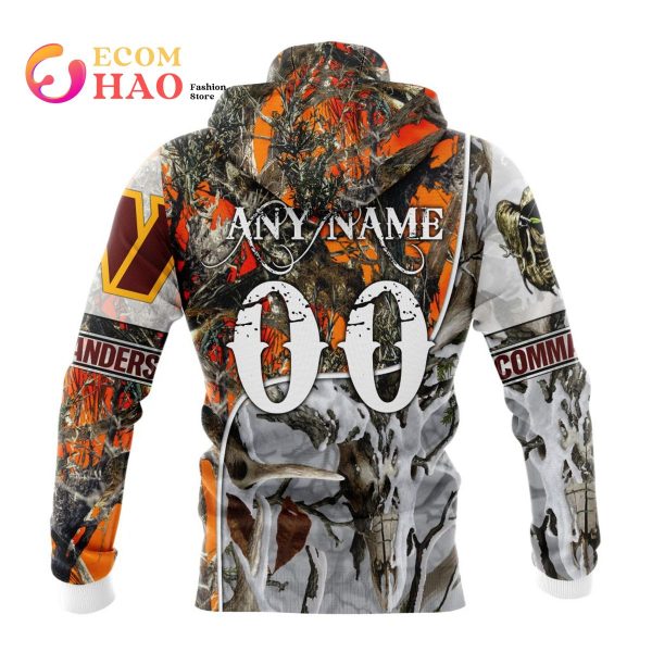 NFL Washington Commanders Special Fall And Winter Bow Hunting 3D Hoodie