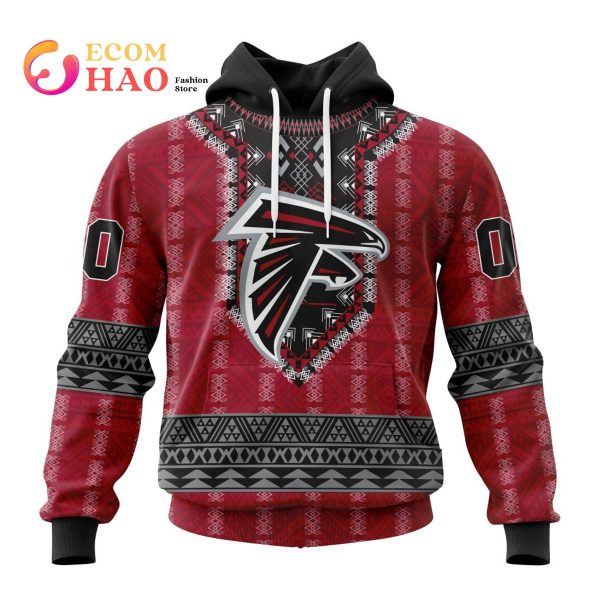 Atlanta Falcons Specialized New Native Concepts 3D Hoodie