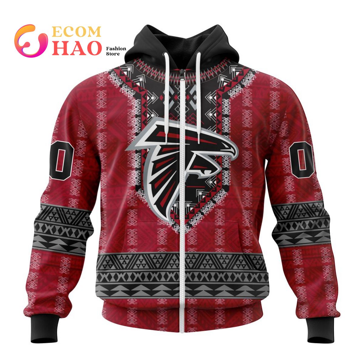 Atlanta Falcons Specialized New Native Concepts 3D Hoodie