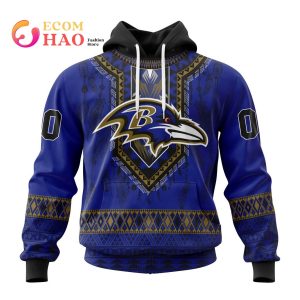 Baltimore Ravens Specialized New Native Concepts 3D Hoodie