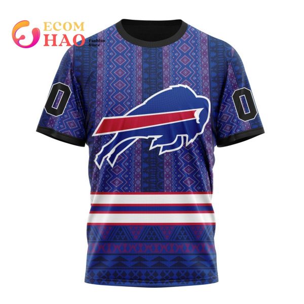 Buffalo Bills Specialized New Native Concepts 3D Hoodie