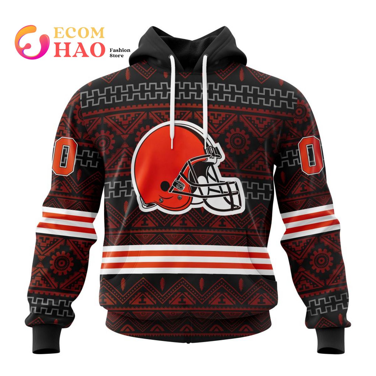 Cleveland Browns Specialized New Native Concepts 3D Hoodie