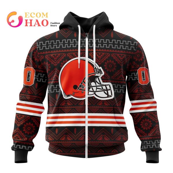 Cleveland Browns Specialized New Native Concepts 3D Hoodie