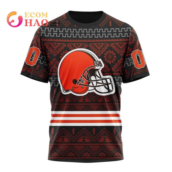 Cleveland Browns Specialized New Native Concepts 3D Hoodie
