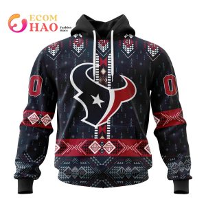 Houston Texans Specialized New Native Concepts 3D Hoodie