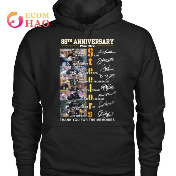 Pittsburgh Steelers 89th anniversary 1933-2022 t-shirt