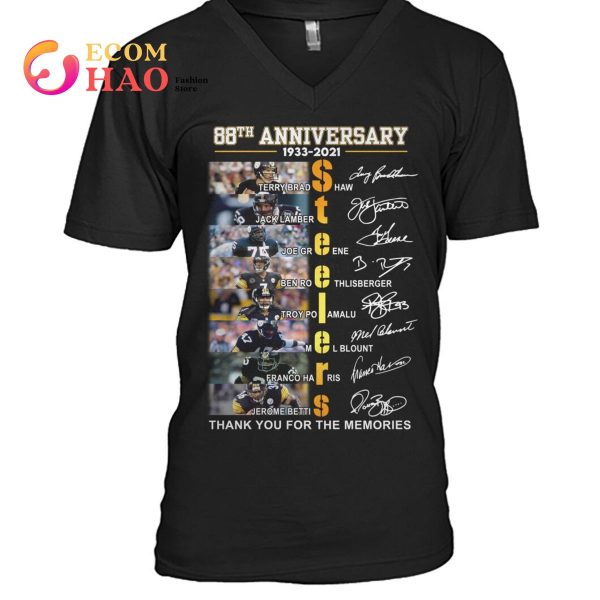 Pittsburgh Steelers 89th anniversary 1933-2022 t-shirt |