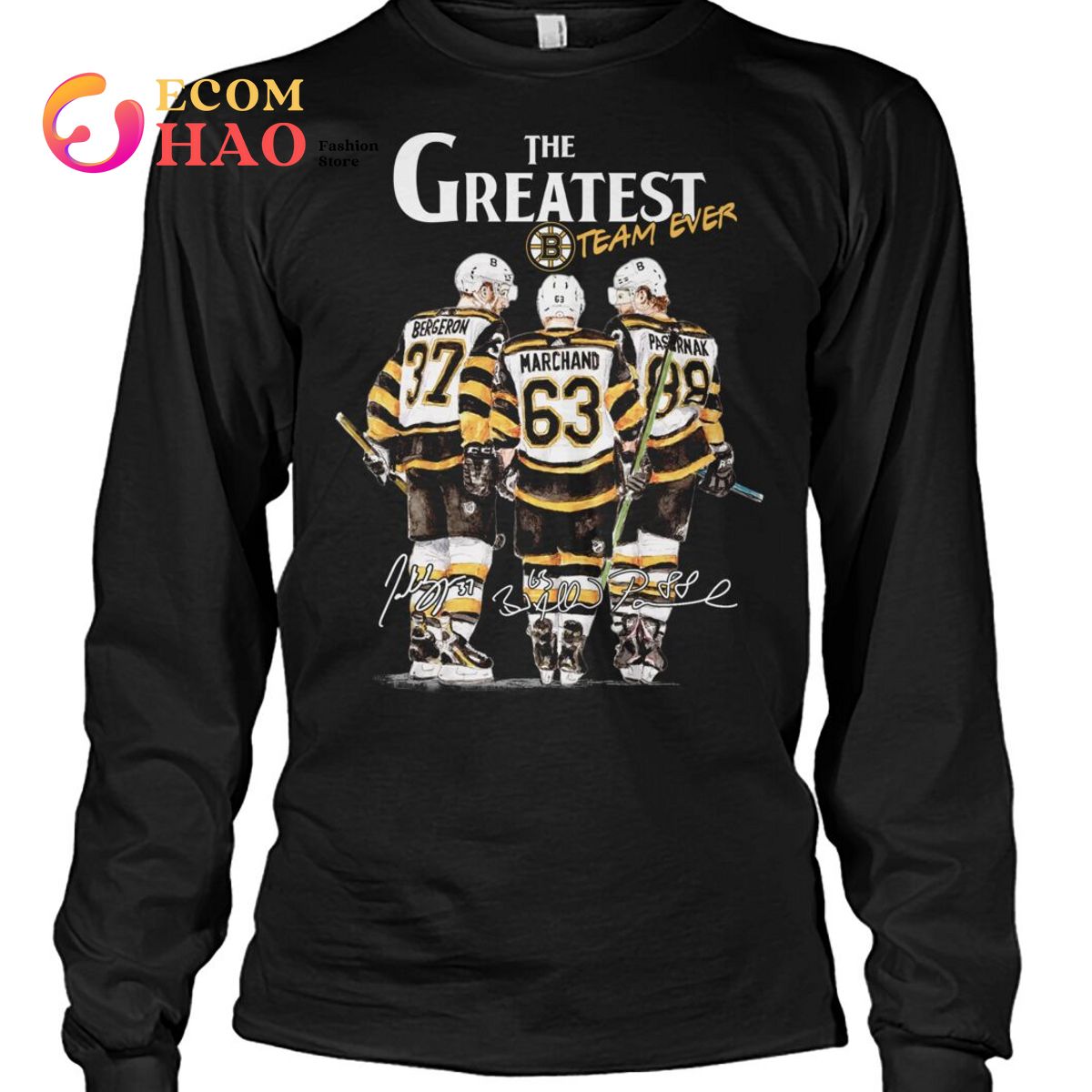 The Greatest Team Ever Bergeron MarChand Pastnak T-Shirt