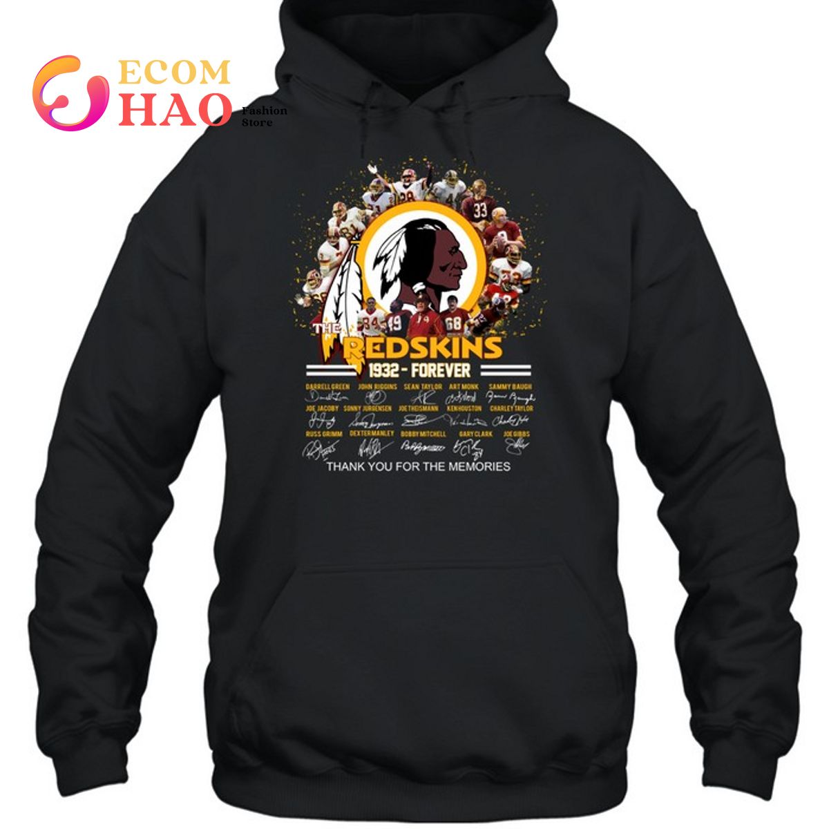 The Redskins 1932-Forever Thank You For The Memories T-Shirt