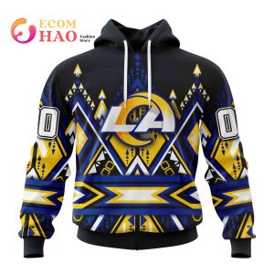 Los Angeles Rams Specialized New Native Concepts 3D Hoodie