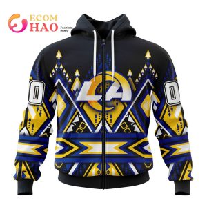 Los Angeles Rams Specialized New Native Concepts 3D Hoodie