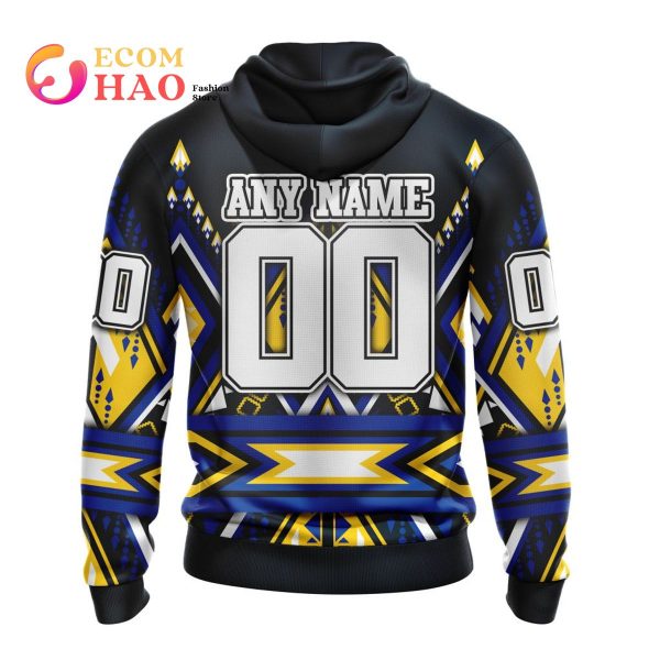 Los Angeles Rams Specialized New Native Concepts 3D Hoodie