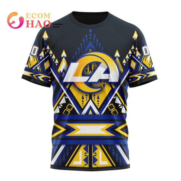 Los Angeles Rams Specialized New Native Concepts 3D Hoodie