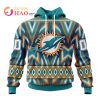 New England Patriots Specialized New Native Concepts 3D Hoodie