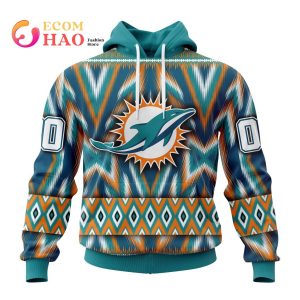 Miami Dolphins Specialized New Native Concepts 3D Hoodie