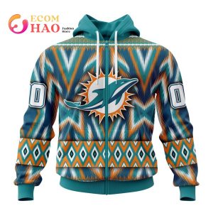 Miami Dolphins Specialized New Native Concepts 3D Hoodie