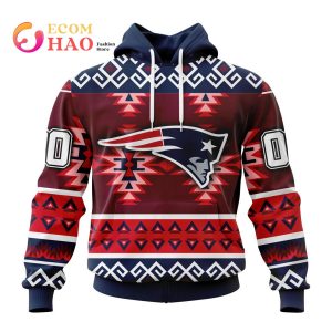 New England Patriots Specialized New Native Concepts 3D Hoodie