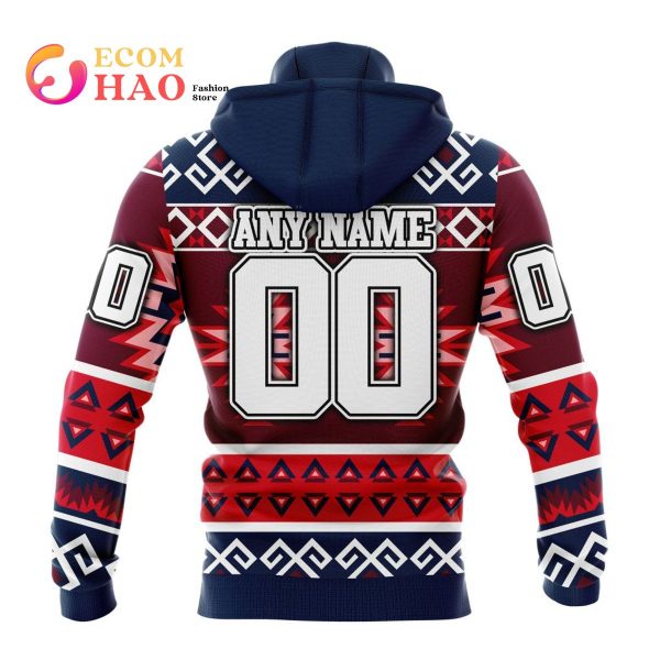 New England Patriots Specialized New Native Concepts 3D Hoodie