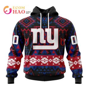 New York Giants Specialized New Native Concepts 3D Hoodie