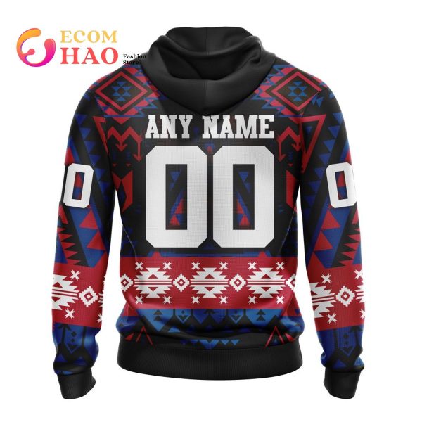 New York Giants Specialized New Native Concepts 3D Hoodie