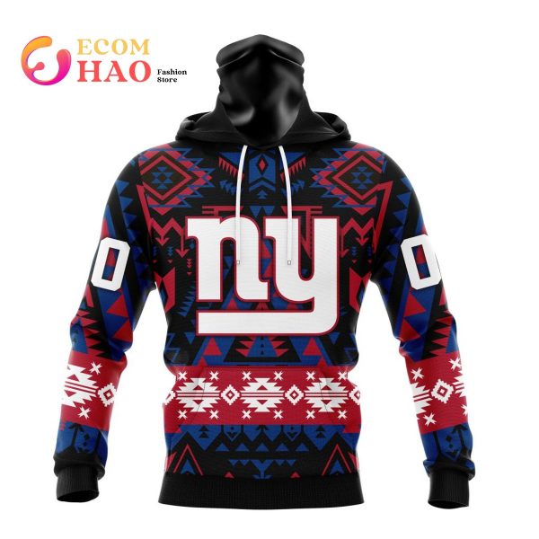 New York Giants Specialized New Native Concepts 3D Hoodie