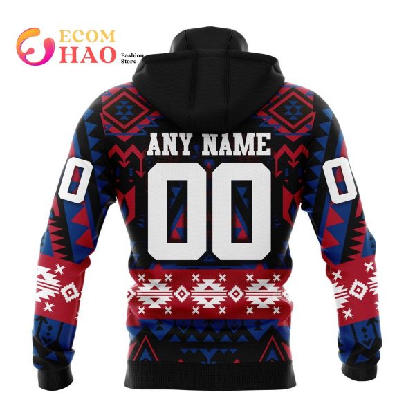 New York Giants Specialized New Native Concepts 3D Hoodie