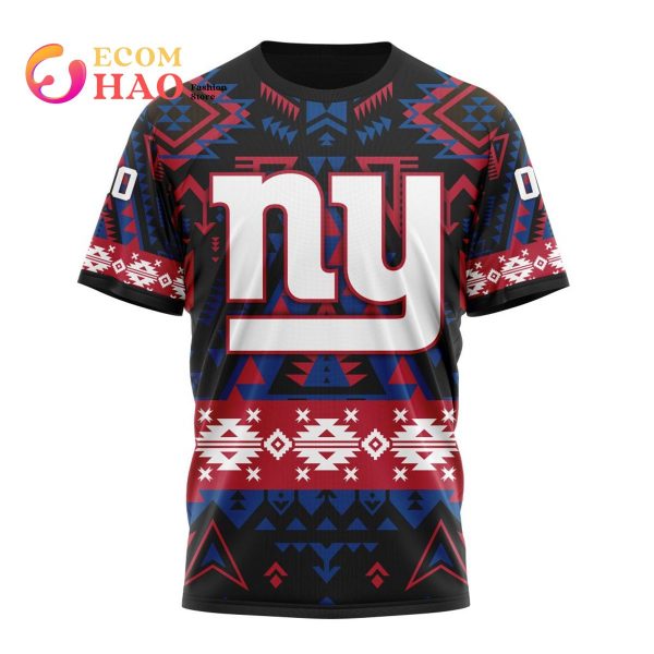 New York Giants Specialized New Native Concepts 3D Hoodie
