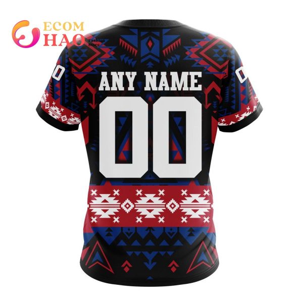 New York Giants Specialized New Native Concepts 3D Hoodie