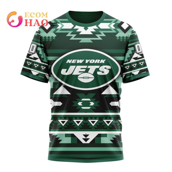New York Jets Specialized New Native Concepts 3D Hoodie
