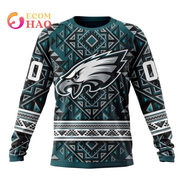Philadelphia Eagles Specialized New Native Concepts 3D Hoodie