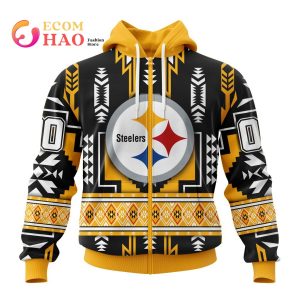 Pittsburgh Steelers Specialized New Native Concepts 3D Hoodie
