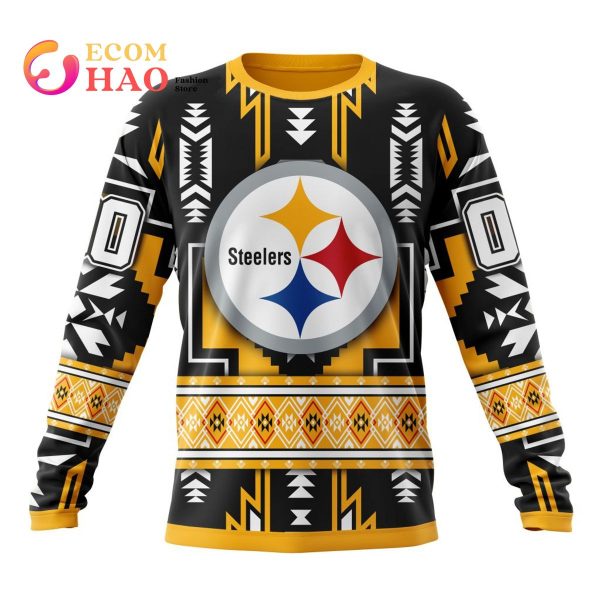 Pittsburgh Steelers Specialized New Native Concepts 3D Hoodie