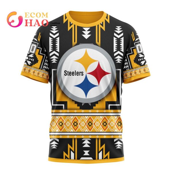 Pittsburgh Steelers Specialized New Native Concepts 3D Hoodie