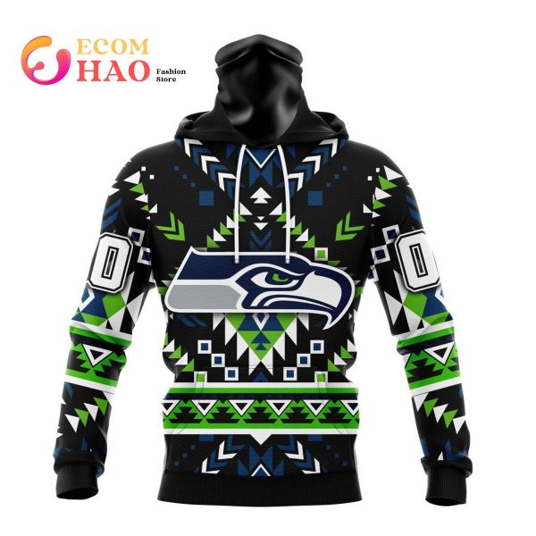 Seattle Seahawks Specialized New Native Concepts 3D Hoodie