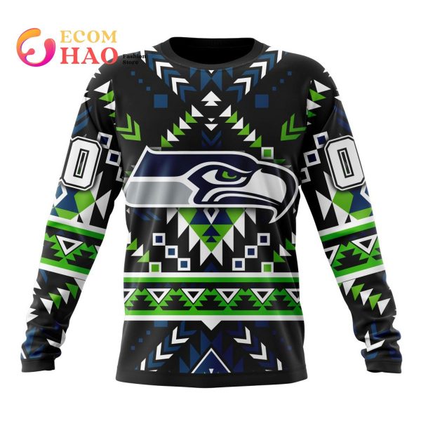 Seattle Seahawks Military Hoodies 3D Sweatshirt Long Sleeve New Season -  Mellowtie