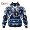 Tampa Bay Buccaneers Specialized New Native Concepts 3D Hoodie