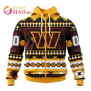 Washington Football Team Specialized New Native Concepts 3D Hoodie