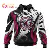 NRL Gold Coast Titans Specialized Design With MotoCross Syle 3D Hoodie