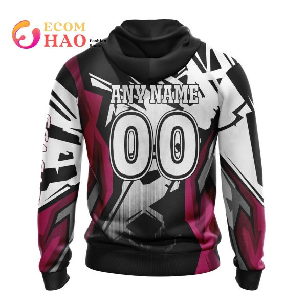 NRL Manly Warringah Sea Eagles Specialized Design With MotoCross Syle 3D Hoodie