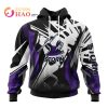 NRL Manly Warringah Sea Eagles Specialized Design With MotoCross Syle 3D Hoodie
