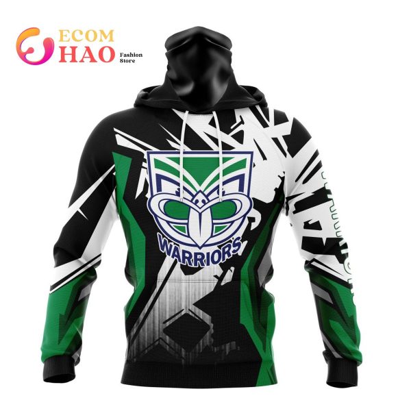 NRL New Zealand Warriors Specialized Design With MotoCross Syle 3D Hoodie