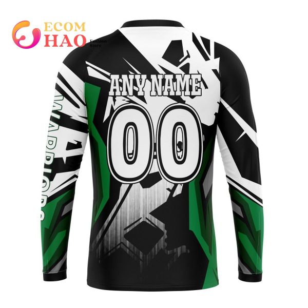 NRL New Zealand Warriors Specialized Design With MotoCross Syle 3D Hoodie