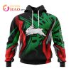 NRL Penrith Panthers Specialized Design With MotoCross Syle 3D Hoodie NRL Penrith Panthers Specialized Design With MotoCross Syle 3D Hoodie