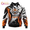 NRL Sydney Roosters Specialized Design With MotoCross Syle 3D Hoodie