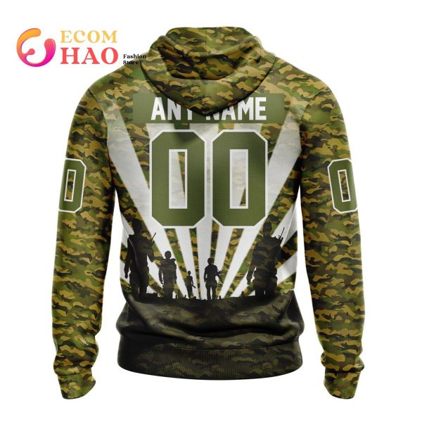 NHL Colorado Avalanche Special Military Camo Kits For Veterans Day And Rememberance Day 3D Hoodie