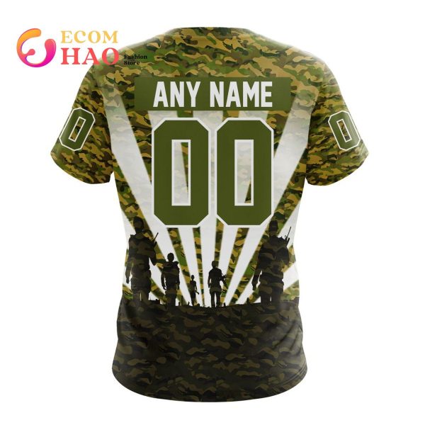 NHL Colorado Avalanche Special Military Camo Kits For Veterans Day And Rememberance Day 3D Hoodie
