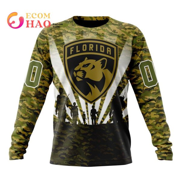 Custom Florida Panthers Camo Military Appreciation NHL Hoodie 3D - Bring  Your Ideas, Thoughts And Imaginations Into Reality Today